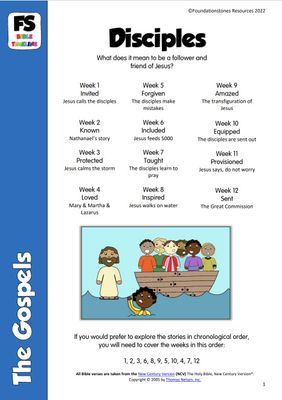 Disciples - 12 week syllabus