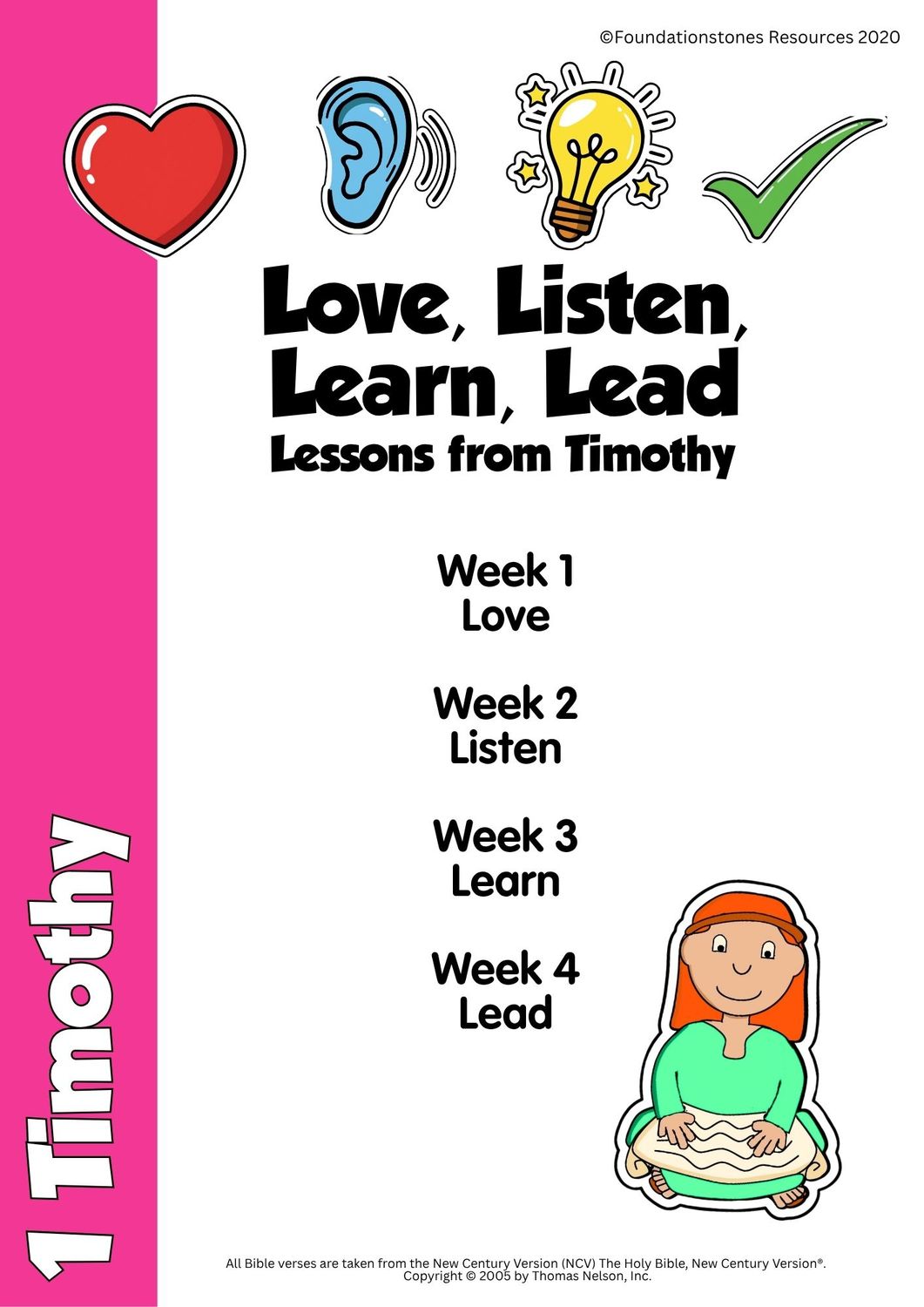 1 Timothy - 4 week series