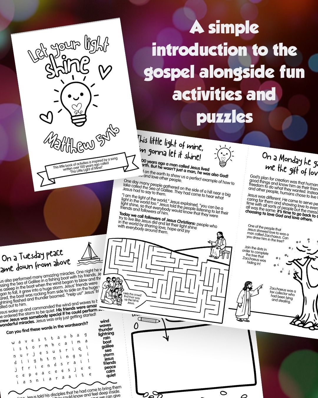Light Party booklets (Set of 48)