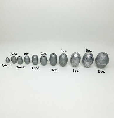 EGG SINKER 5 OZ PER LB 
