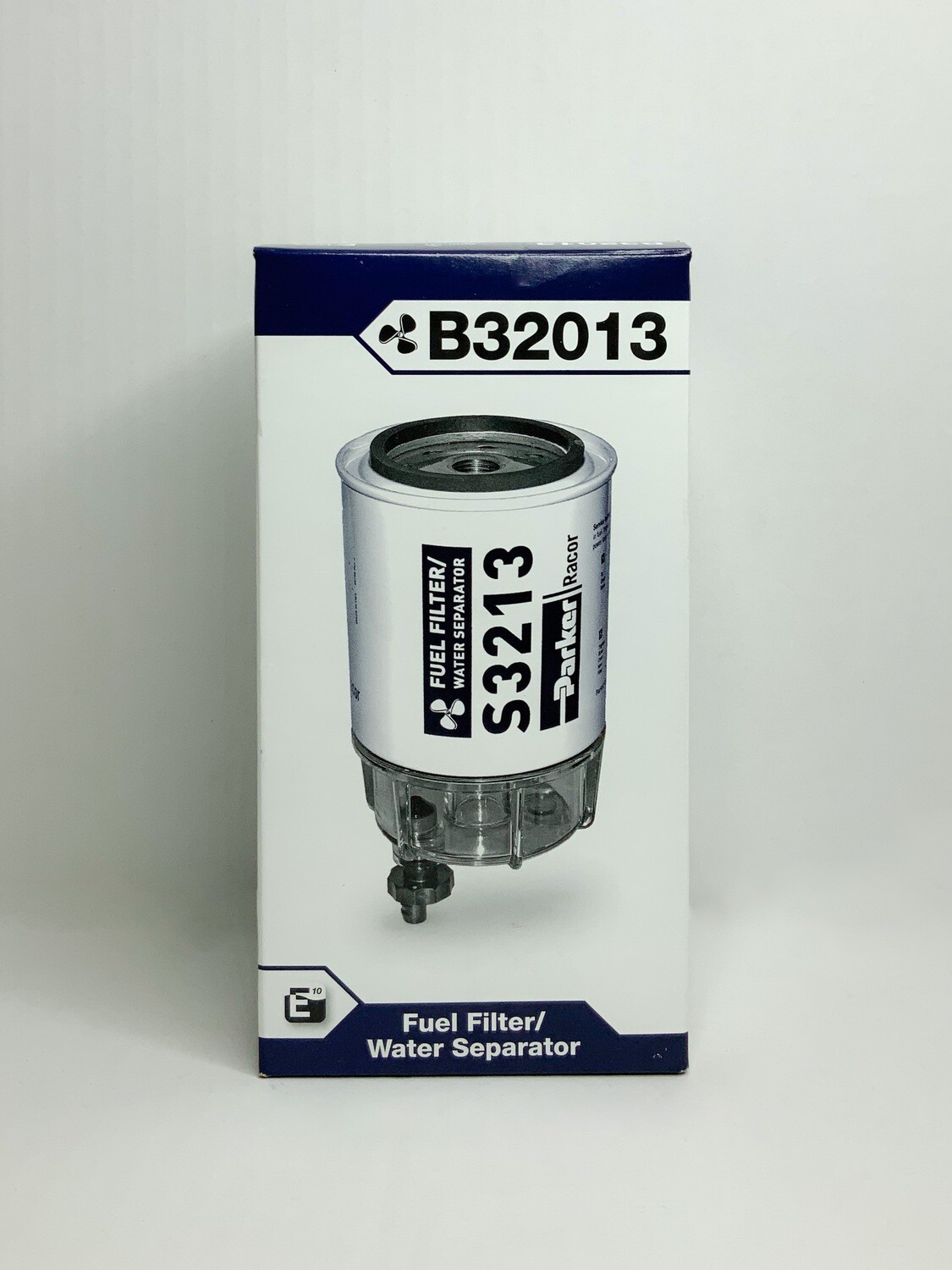 PARKER RACOR B32013 SPIN-ON FUEL FILTER/WATER SEPARATOR, 10 MICRONS