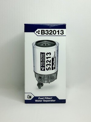 PARKER RACOR B32013 SPIN-ON FUEL FILTER/WATER SEPARATOR, 10 MICRONS