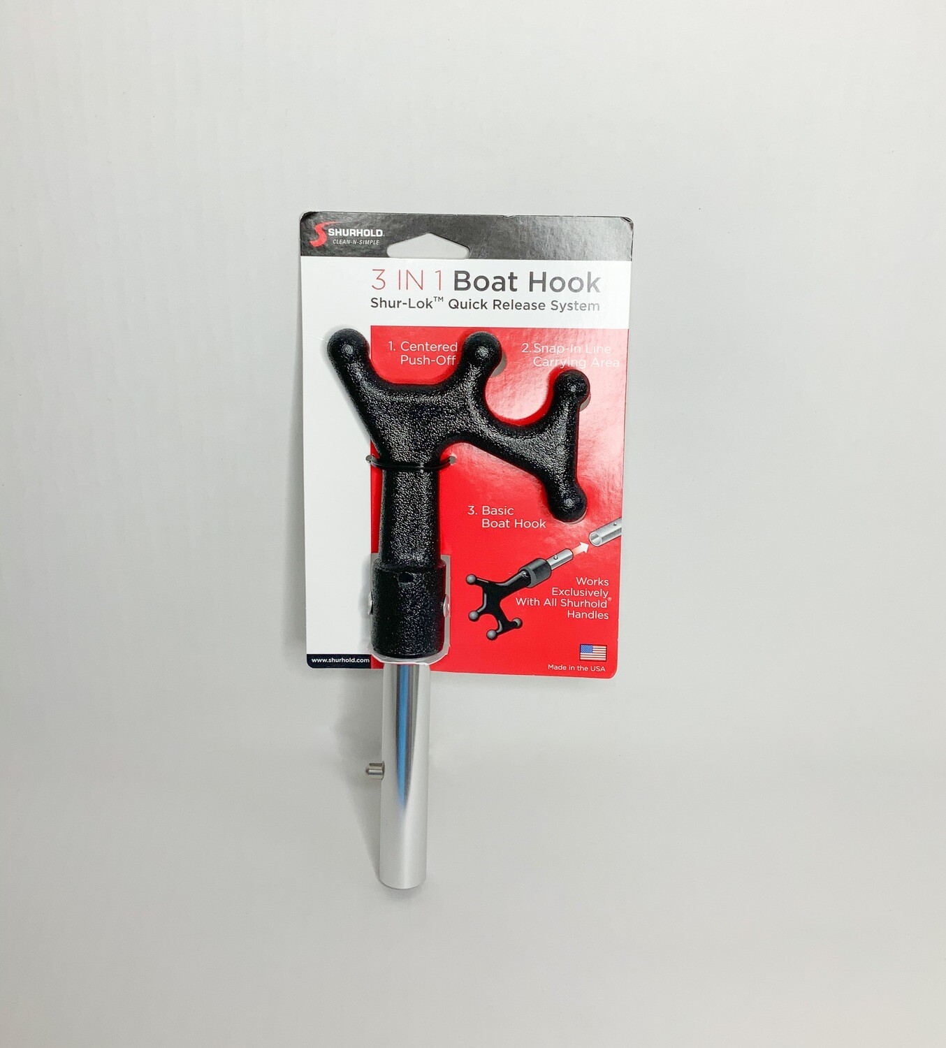 SHURHOLD 3 IN 1 BOATHOOK END 9&quot;