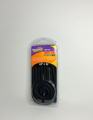 MARPAC DOUBLE BRAID DOCKLINE  1/2X15 BLACK