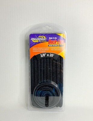 MARPAC DOUBLE BRAID DOCKLINE 3/8X20 BLACK