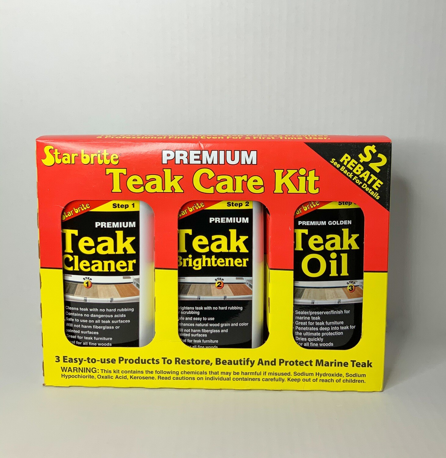 STARBRITE TEAK CARE KIT