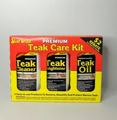 STARBRITE TEAK CARE KIT