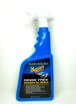 MEGUIARS RINSE FREE WASH-N-WAX QT (M14332)