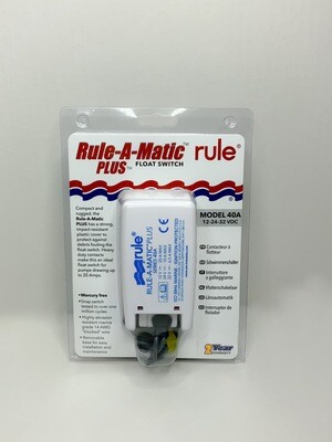 RULE MERCURY FREE FLOAT SWITCH 40A