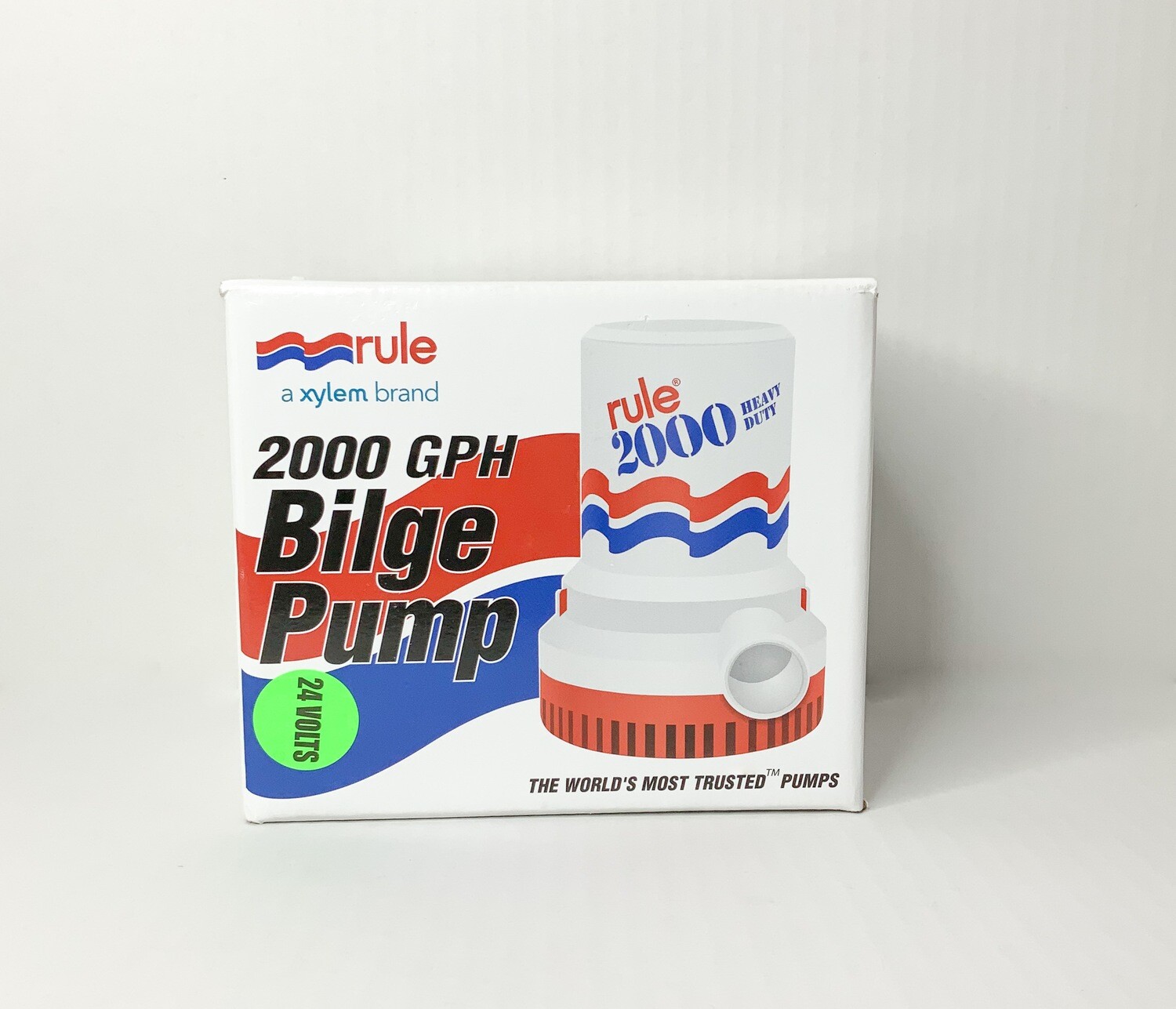RULE 24V BILGE PUMP 2000GPH