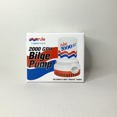 RULE 2000GPH 12V BILGE PUMP COMP (AUTO)