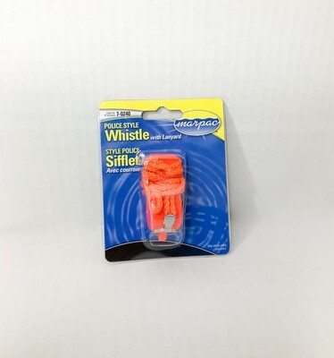 MARPAC WHISTLE WITH LANYARD (7-0240)