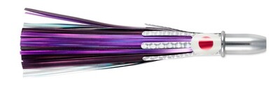 BILLY BAITS DOUBLE CAVITATOR BLACK/PURPLE 7" LURE