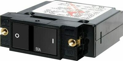 BLUE SEA SYSTEMS CIRCUIT BREAKER A1 FLAT ROCKER  50A