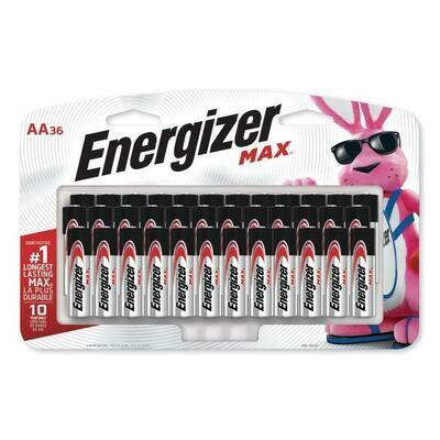 ENERGIZER MAX ALKALINE AA BATTERY (SINGLE)