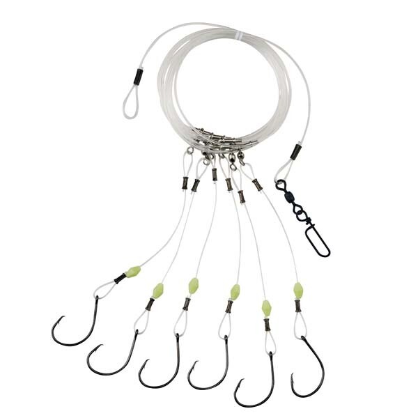 QUEEN SNAPPER RIG 6 13/0 HOOK DEEP DROP RIG