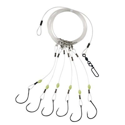 QUEEN SNAPPER RIG 6 13/0 HOOK DEEP DROP RIG
