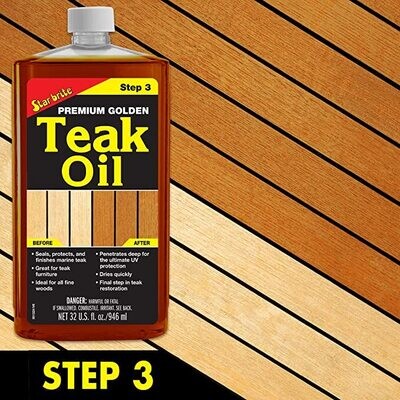 STAR BRITE TEAK OIL 32 FL.