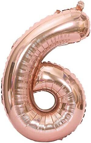 Álblaðra 6 eða 9. Rosegold. 80 cm.