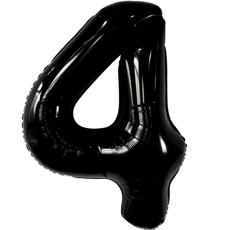 Álblaðra 4. Svört. 80 cm.