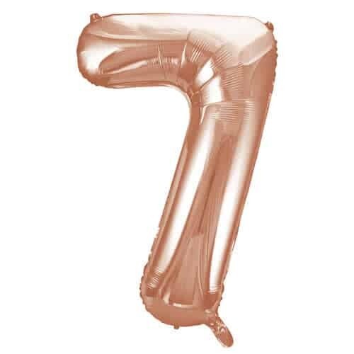 Álblaðra 7. Rosegold. 80 cm.