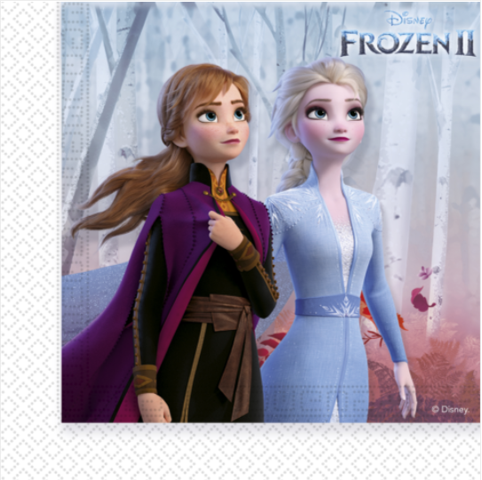 Frozen Matarservíettur 20 stk