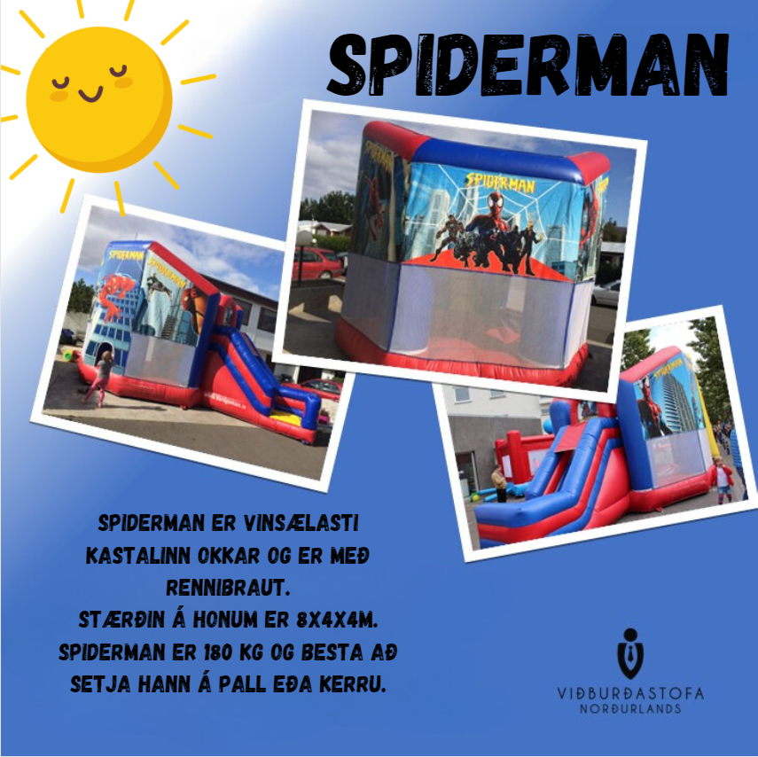 Spiderman kastali