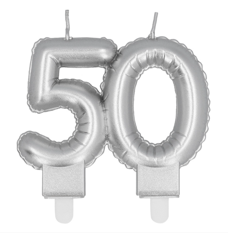 50 Blöðrulaga. Silfur. 1 stk.