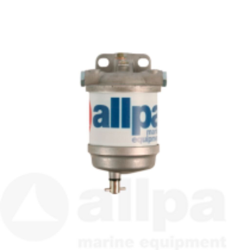 Kraftstoff Diesel Filter mit Wasserseparator + Aluminiumbehälter