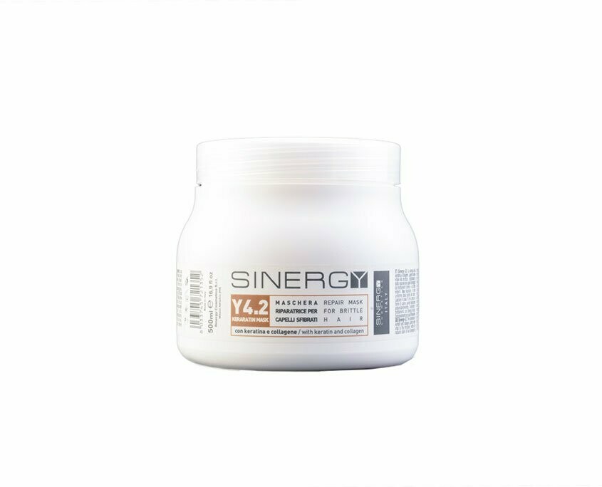 Sinergy Y4.2 Mascarilla Reparadora Con Keratina 500ml