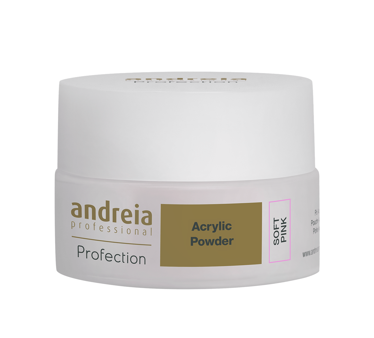 Andreia Professional Profection Acrylic Powder Soft Pink 20g
