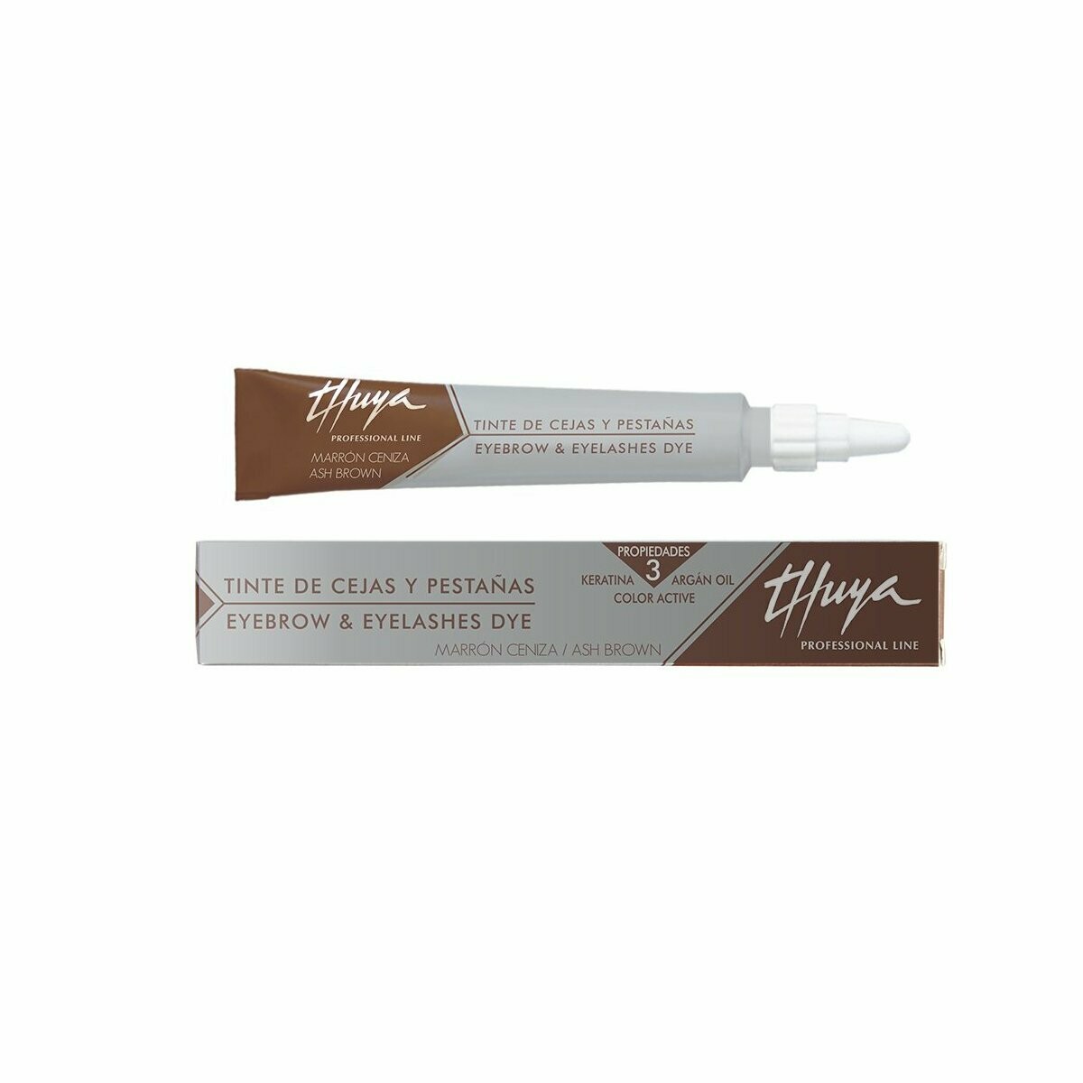 Thuya Tinte de Cejas y Pestañas Marrón Ceniza 14ml