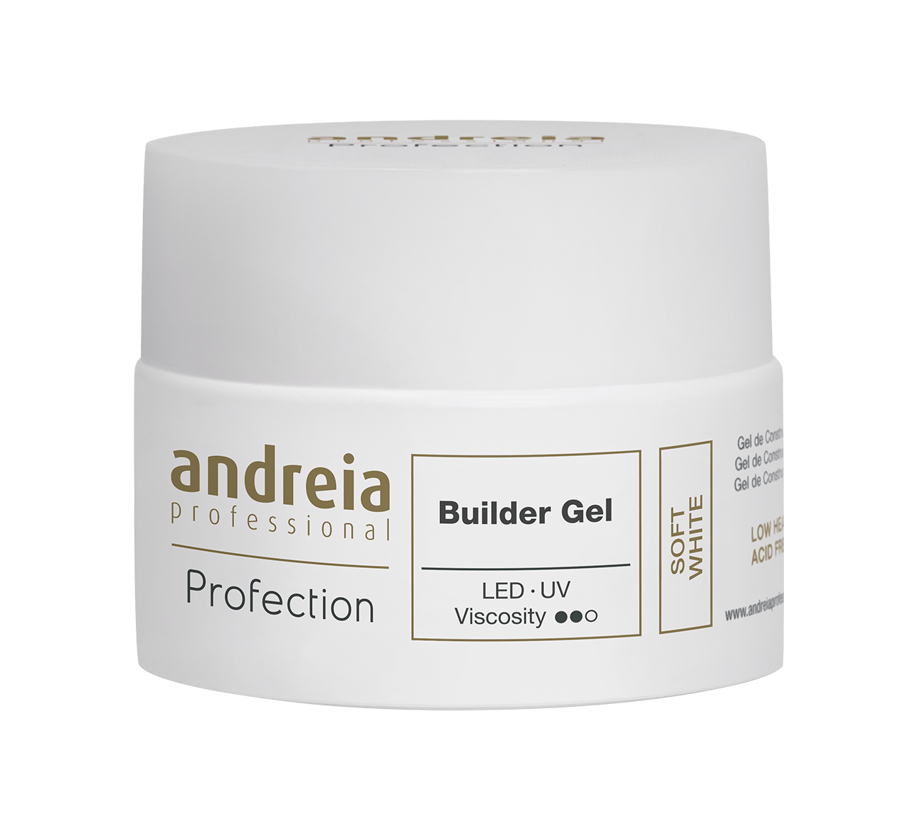 Andreia Professional Profection Builder Gel Soft Withe 44g