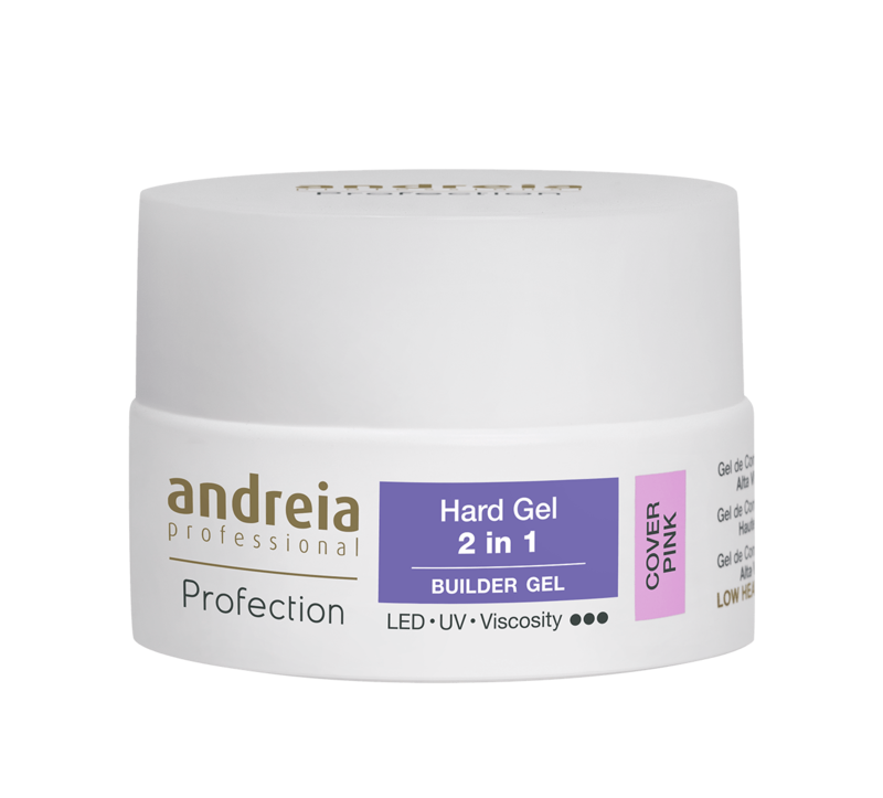 Andreia Professional Profection Hard Gel 2 en 1 Cover Pink 22g