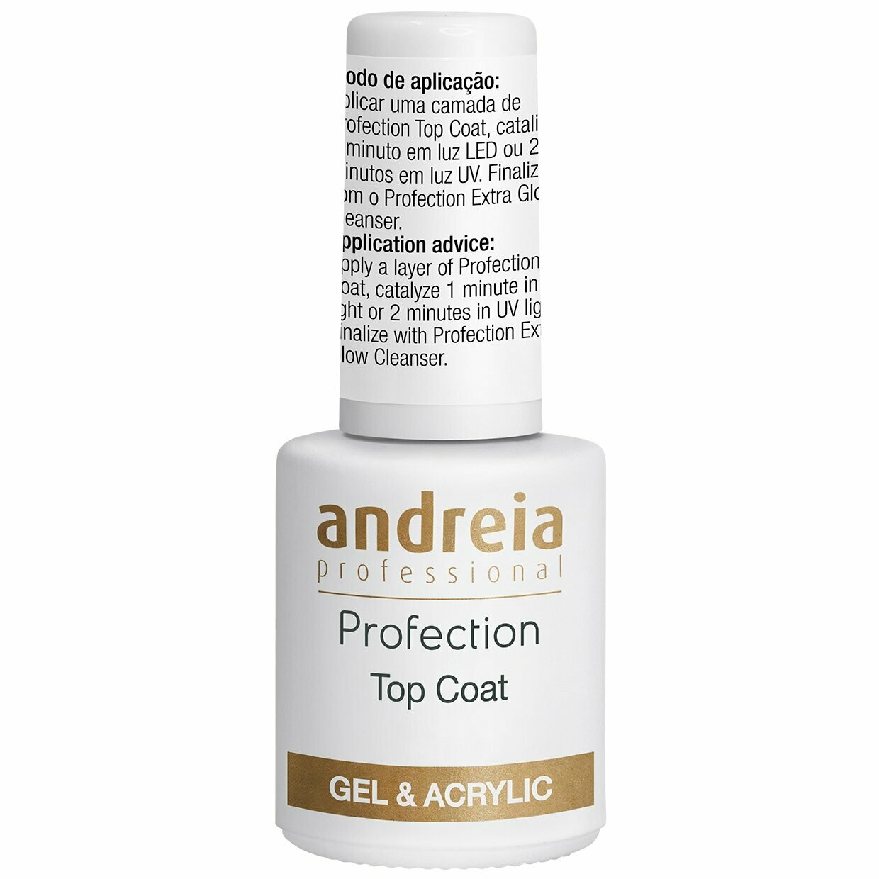 Andreia Professional Profection Top Coat Mate para Gel y Acrílico