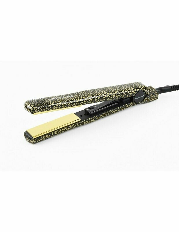 Plancha de Pelo Corioliss C Style Leopard Gold