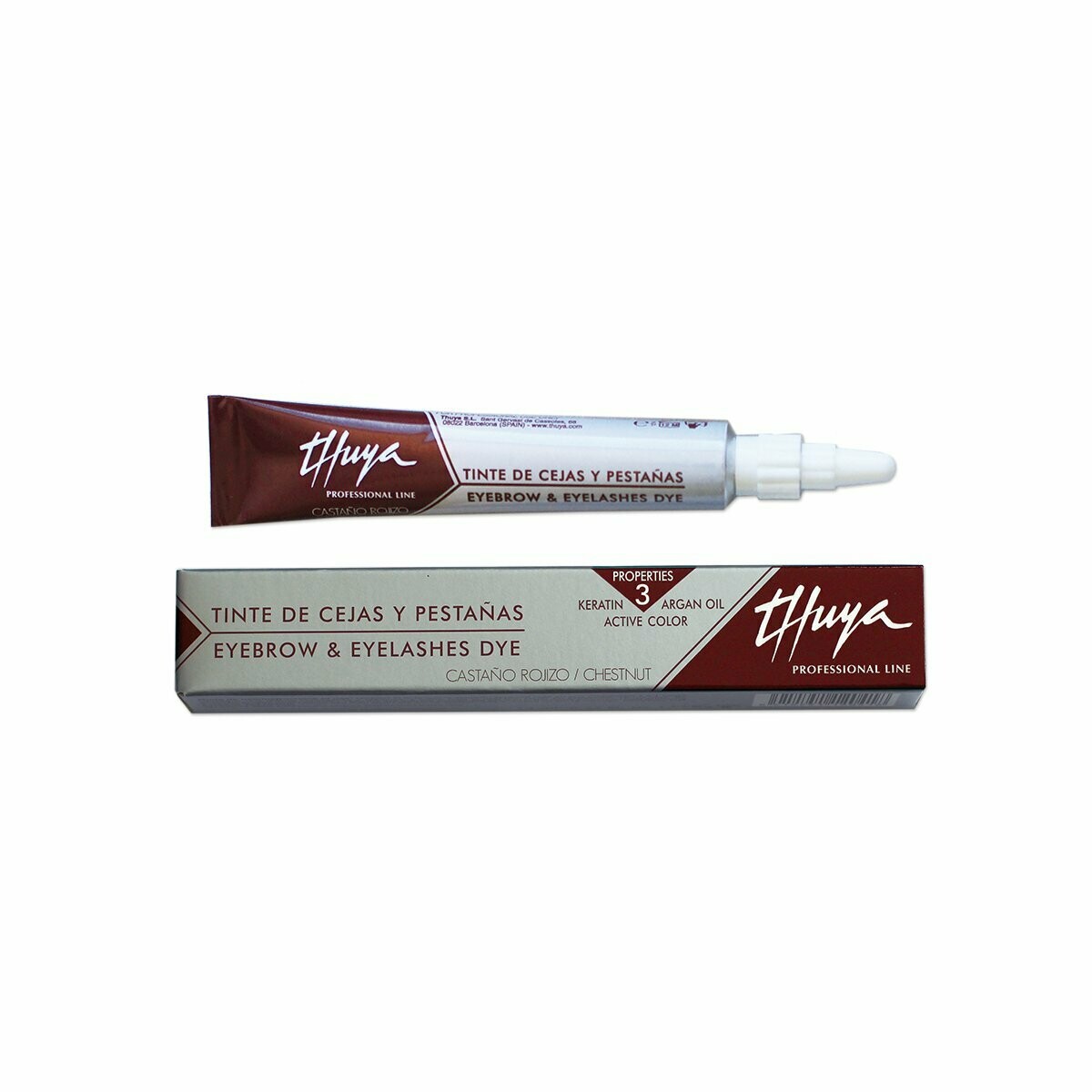 Thuya Tinte de Cejas y Pestañas Castaño Rojizo 14ml
