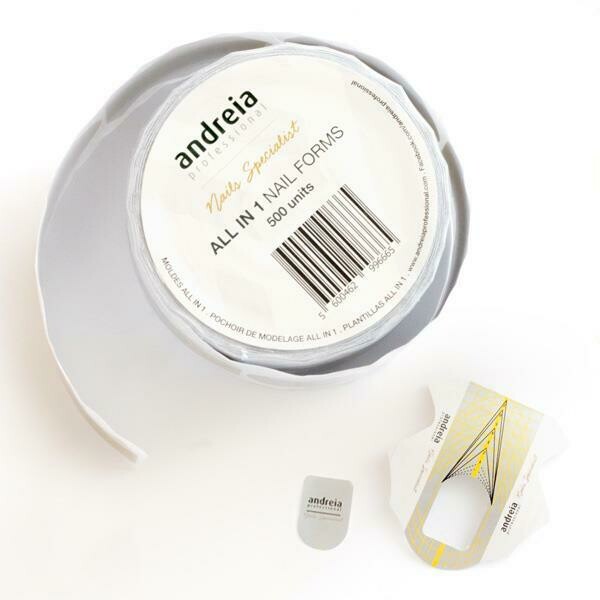 Andreia Professional Nail Forms Moldes para uñas 500ud