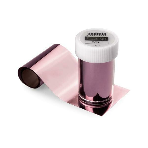 Andreia Professional Nail Foil Color 6 Rosa