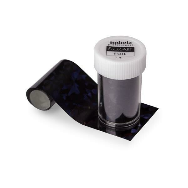 Andreia Professional Nail FoilColor 4 Holográfico Negro