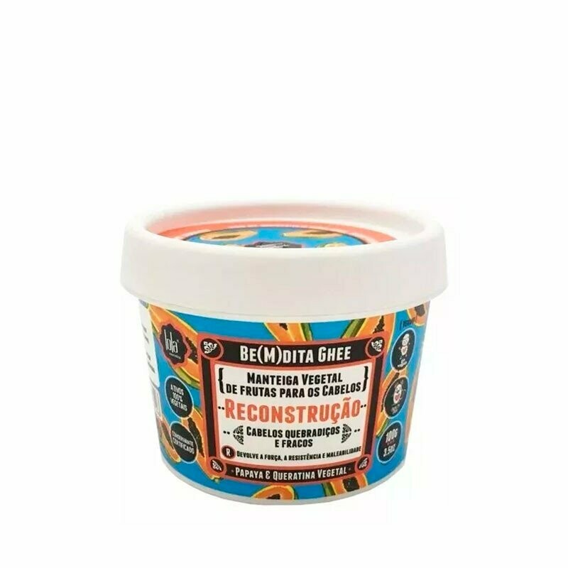 Lola Cosmetics Bemdita Ghee Nutriçao Papaya&Queratina100gr