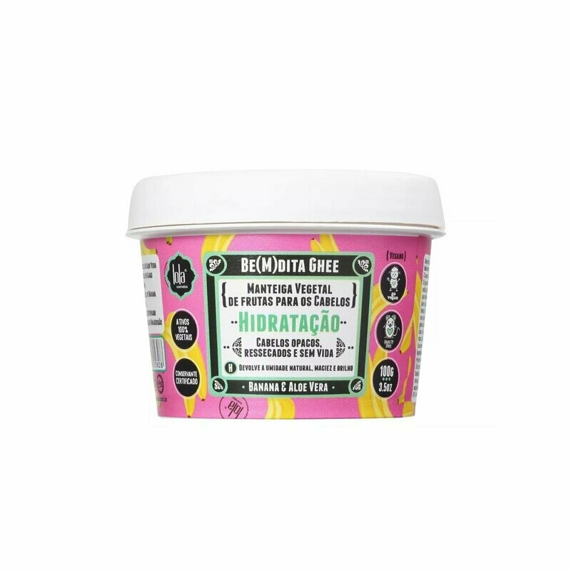 Lola Cosmetics Bemdita Ghee Hidrataçao Banana & Aloe Vera 100gr