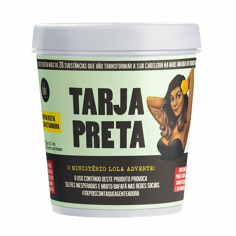 Lola Cosmetics Tarja Preta Mascara Restauradora 230gr