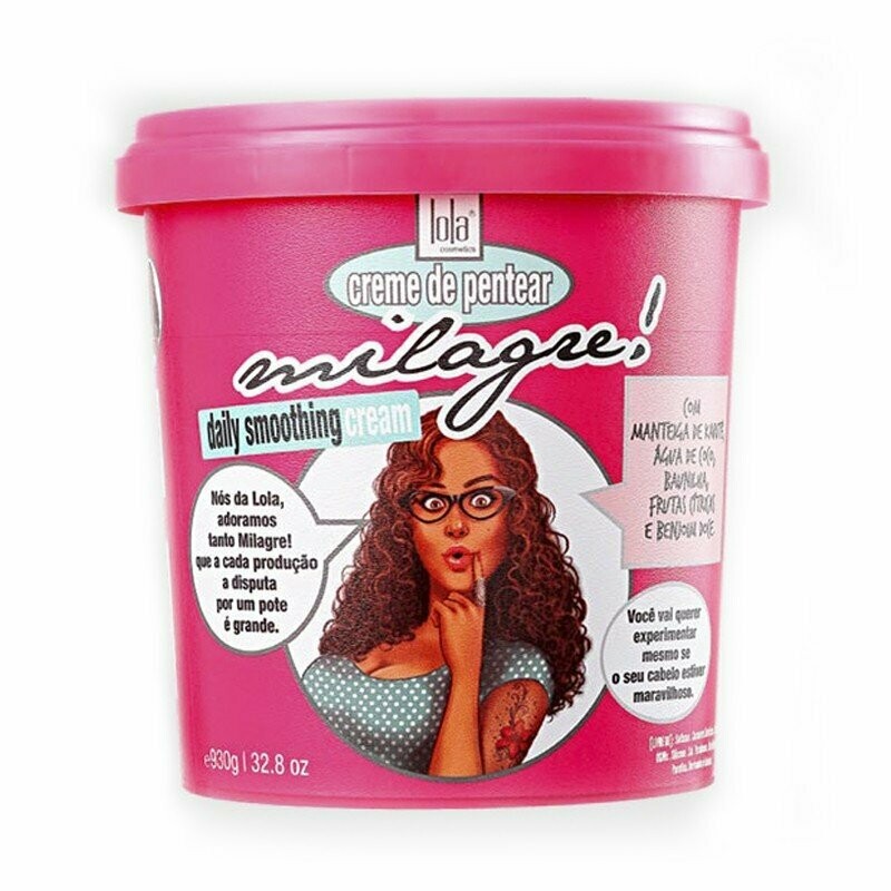 Lola Cosmetics MilagreCream Crema de Pentear Uso Diario 450gr