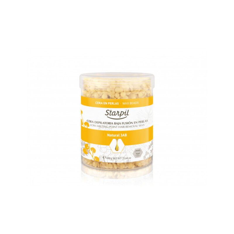 Starpil  Cera en Perlas Natural 3 Abejas Bote 600gr