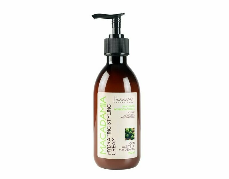 Kosswell Macadamia Hydrating Styling Cream 250ml