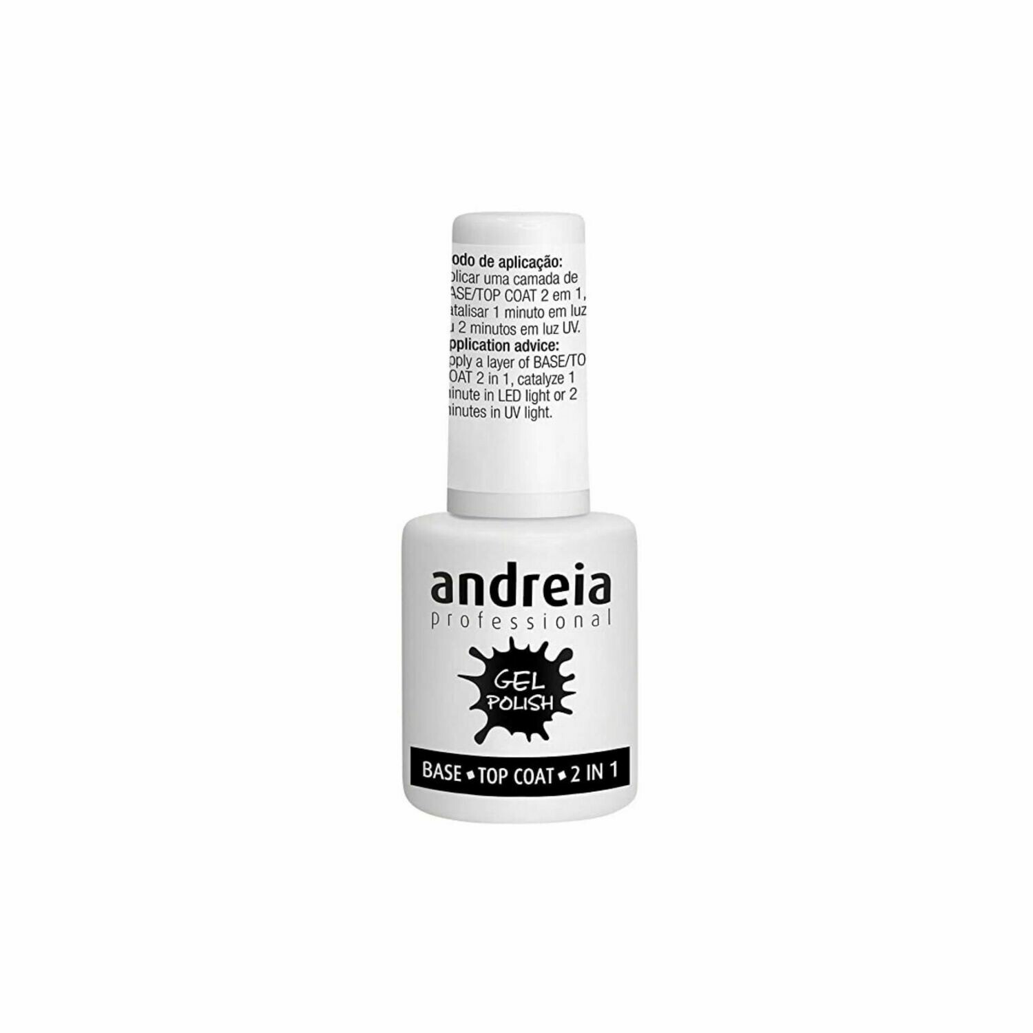 Andreia Gel Polish Base y Top Coat 2 en 1