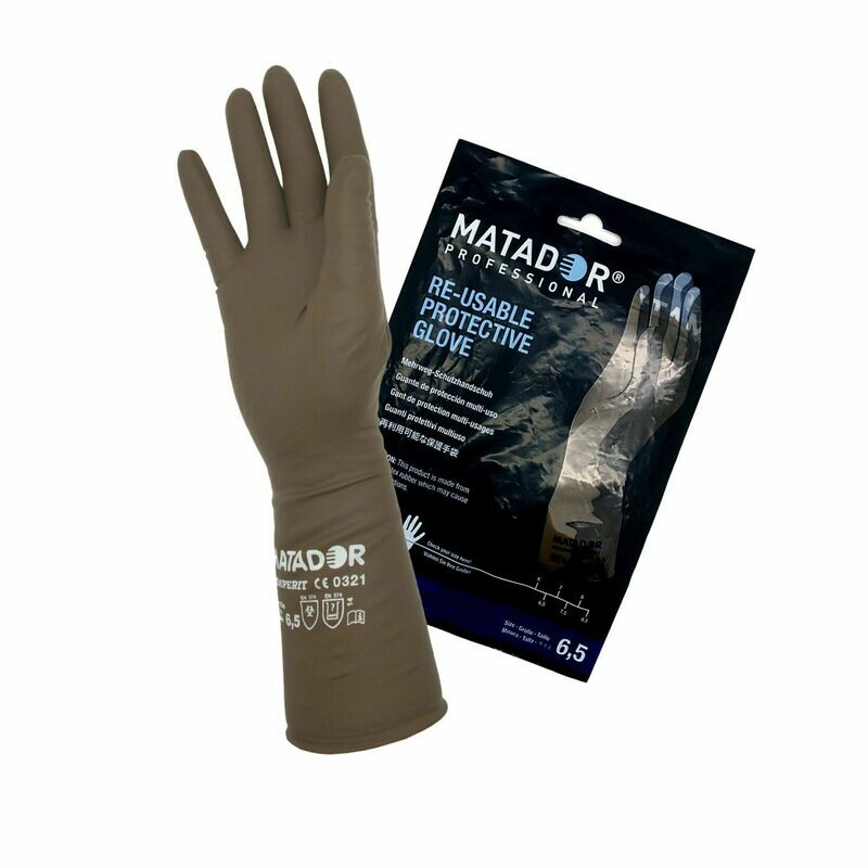 Guantes profesionales de Protección Reutilizables  2Uds Talla S