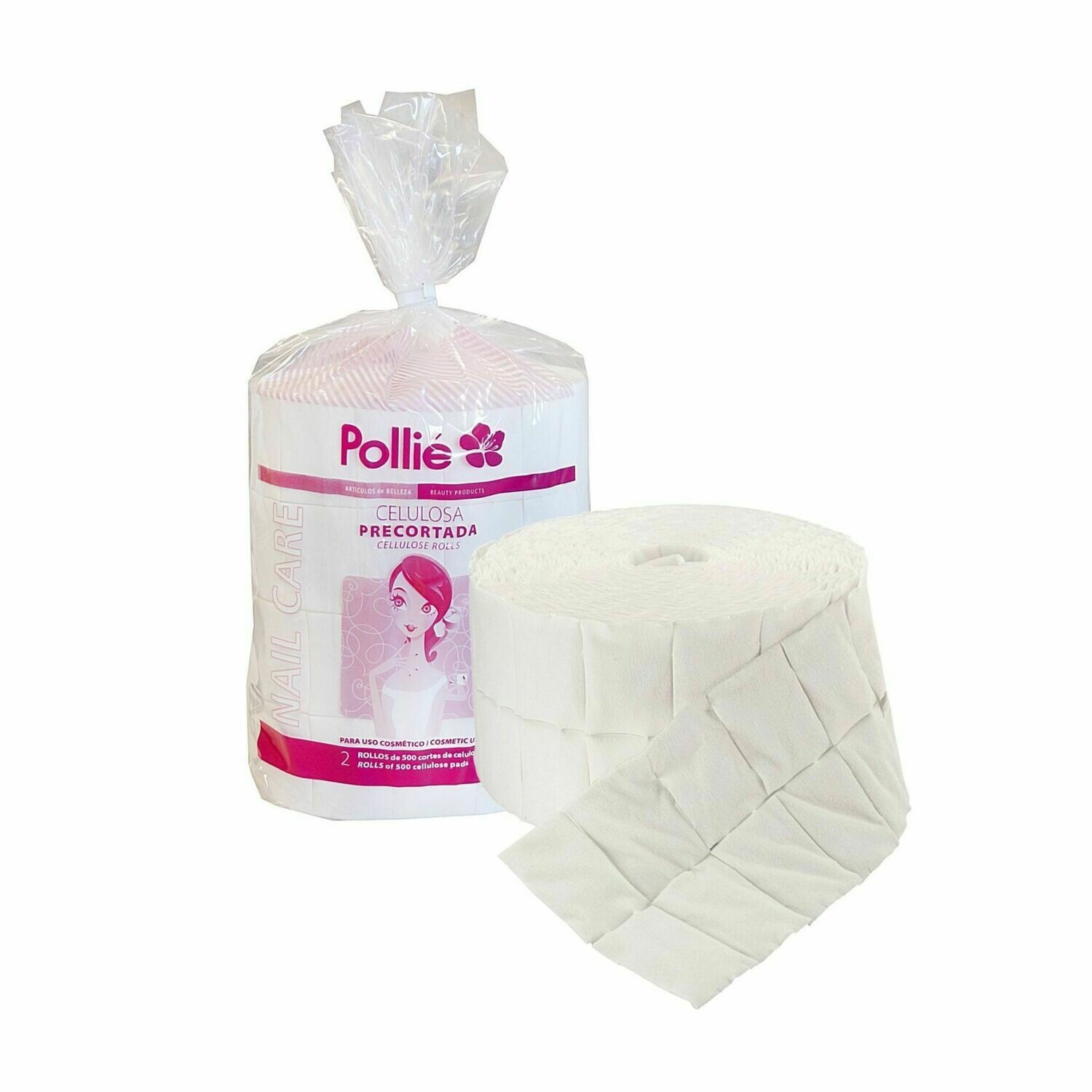 Pollie Rollos de Celulosa Precortada 4x5cm 1000 uds.