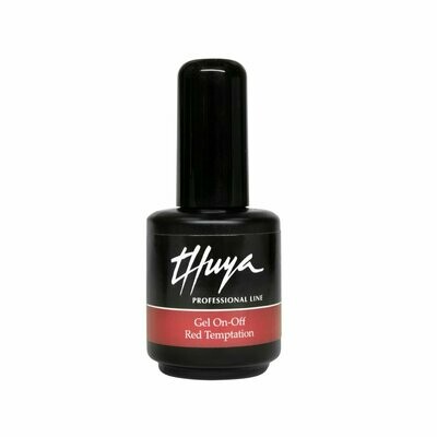 Thuya Esmalte Permanente Gel On-Off Red Temptation 14ml